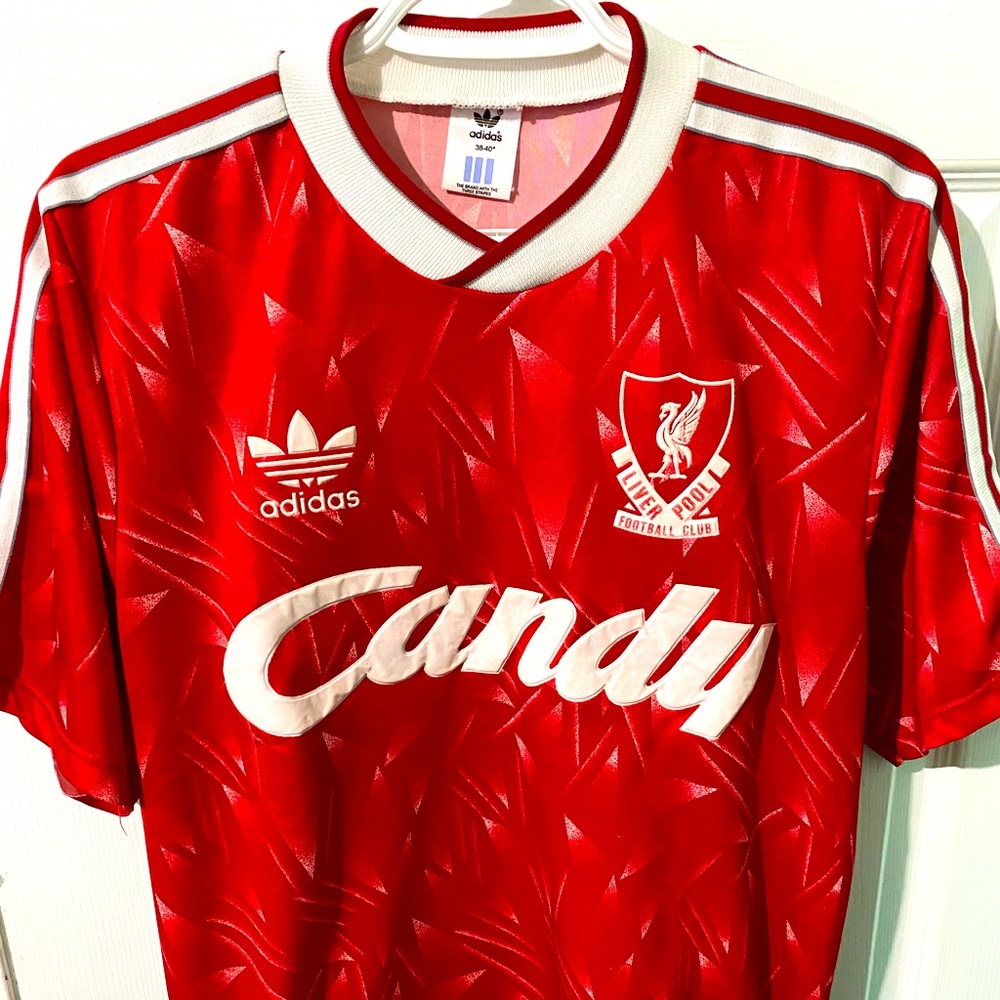 adidas Liverpool FC 89/91 home shirt size 38/40